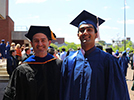Scott and Jay at the Chemistry convocation ceremony, May 2014
